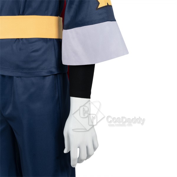 Anime Pokémon Legends: Arceus Male Grotagonist Rei Cosplay Costume Halloween Carnival Suit