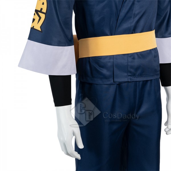 Anime Pokémon Legends: Arceus Male Grotagonist Rei Cosplay Costume Halloween Carnival Suit