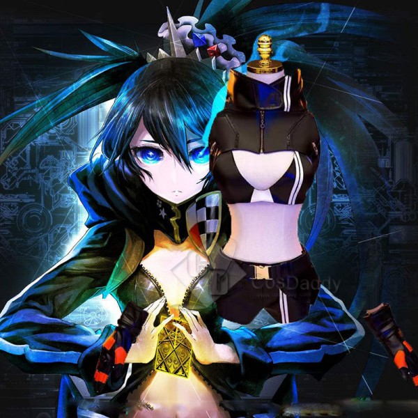 2022 Anime Black Rock Shooter Dawn Fall Rock Shooter Cosplay Costume Sexy Halloween Suit