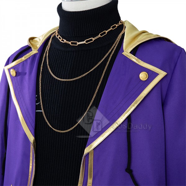 Hololive English Virtual YouTuber Shxtou Shoto Cosplay Costume Halloween Party Suit