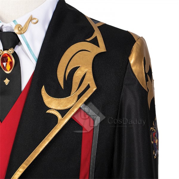 Hololive English Virtual YouTuber Kyouka Obamama Cosplay Costume Halloween Party Suit