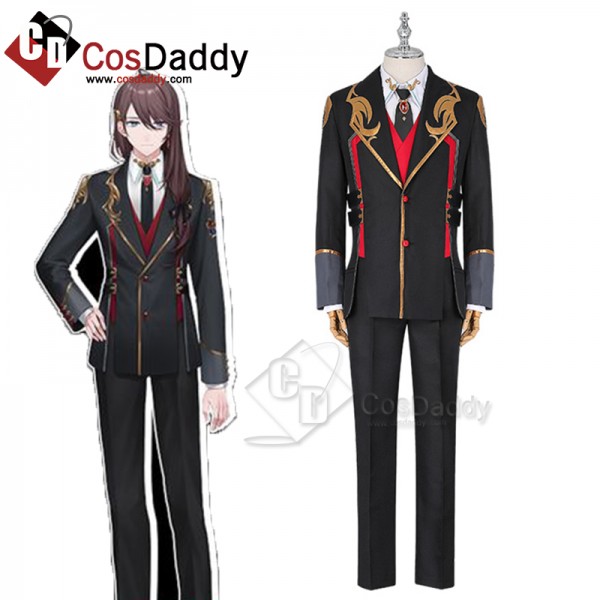 Hololive English Virtual YouTuber Kyouka Obamama Cosplay Costume Halloween Party Suit