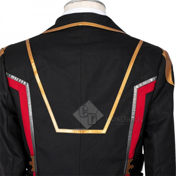 Hololive English Virtual YouTuber Kyouka Obamama Cosplay Costume Halloween Party Suit