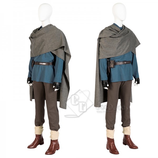 2022 Star Wars Obi-Wan Kenobi Jedi Cosplay Costume Halloween Carnival Suit