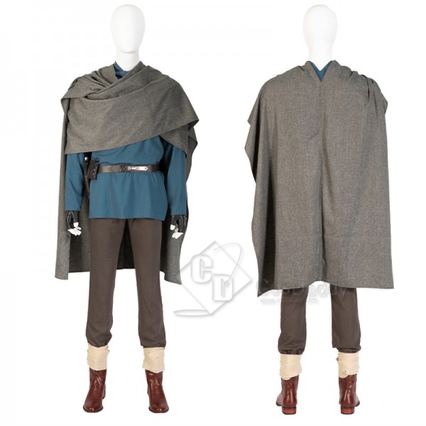 2022 Star Wars Obi-Wan Kenobi Jedi Cosplay Costume Halloween Carnival Suit