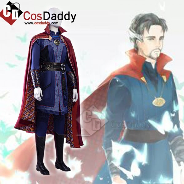 Doctor Strange in the Multiverse of Madness Dr Strange Stephen Cosplay Costume Halloween Outfit 2022