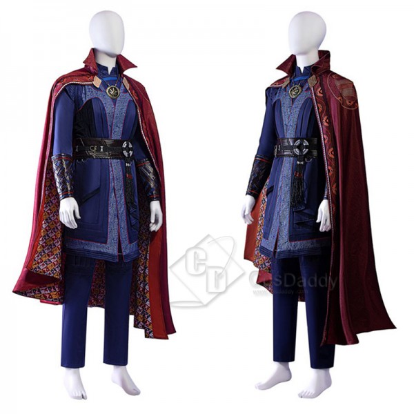 Doctor Strange in the Multiverse of Madness Dr Strange Stephen Cosplay Costume Halloween Outfit 2022