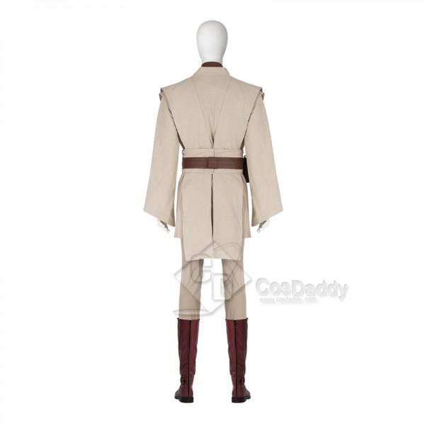 Star Wars Episode 3 Revenge of The Sith Obi-Wan Kenobi Cosplay Costume Halloween Carnival Suit