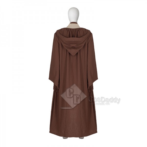 Star Wars Episode 3 Revenge of The Sith Obi-Wan Kenobi Cosplay Costume Halloween Carnival Suit