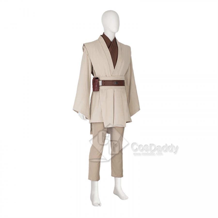 Star Wars Episode 3 Revenge of The Sith Obi-Wan Kenobi Cosplay Costume ...