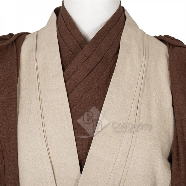 Star Wars Episode 3 Revenge of The Sith Obi-Wan Kenobi Cosplay Costume Halloween Carnival Suit