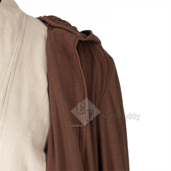 Star Wars Episode 3 Revenge of The Sith Obi-Wan Kenobi Cosplay Costume Halloween Carnival Suit