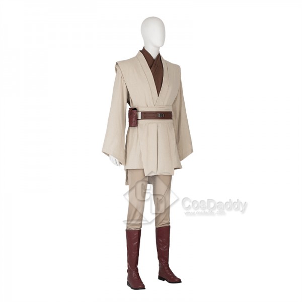 Star Wars Episode 3 Revenge of The Sith Obi-Wan Kenobi Cosplay Costume Halloween Carnival Suit