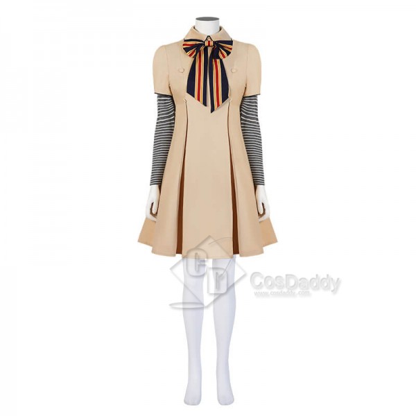 2023 M3gan Costume AI Doll Cosplay Dress Megan Costumes Gilrs Women Halloween Costume 