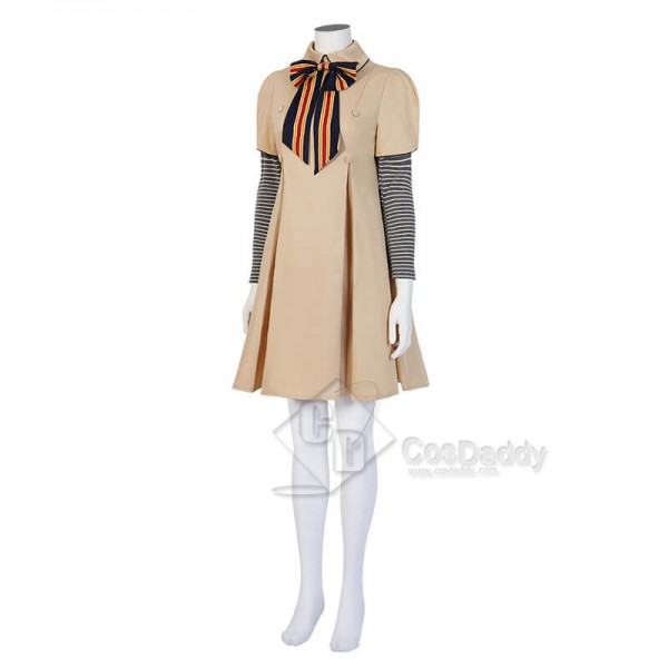 2023 M3gan Costume AI Doll Cosplay Dress Megan Costumes Gilrs Women Halloween Costume 