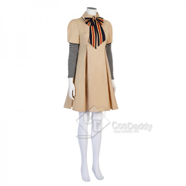 2023 M3gan Costume AI Doll Cosplay Dress Megan Costumes Gilrs Women Halloween Costume 