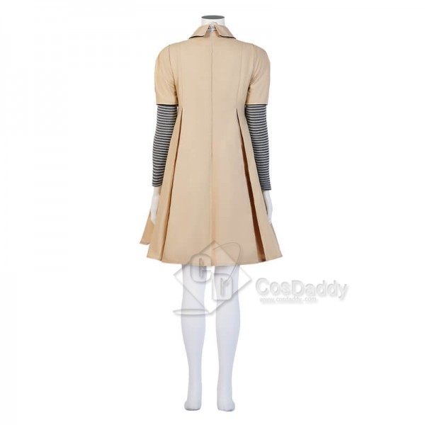 2023 M3gan Costume AI Doll Cosplay Dress Megan Costumes Gilrs Women Halloween Costume 