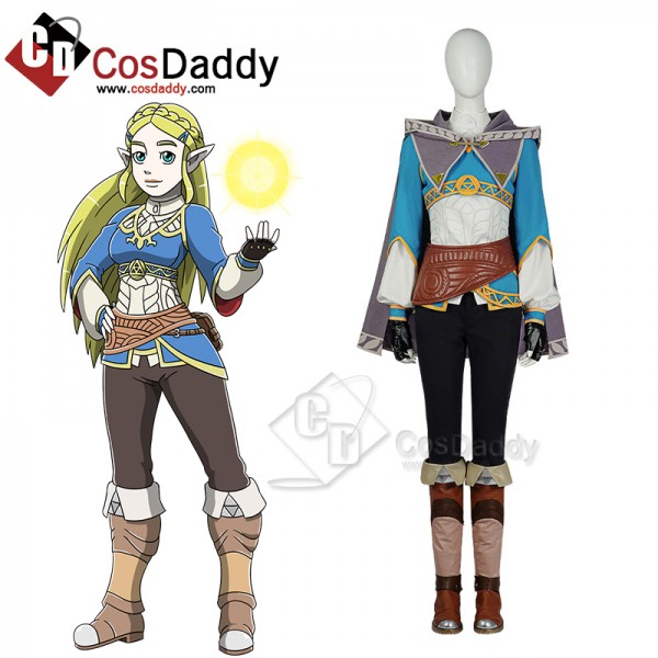 The Legend of Zelda Tears of The Kingdom Princess Zelda Cosplay Costume Suit