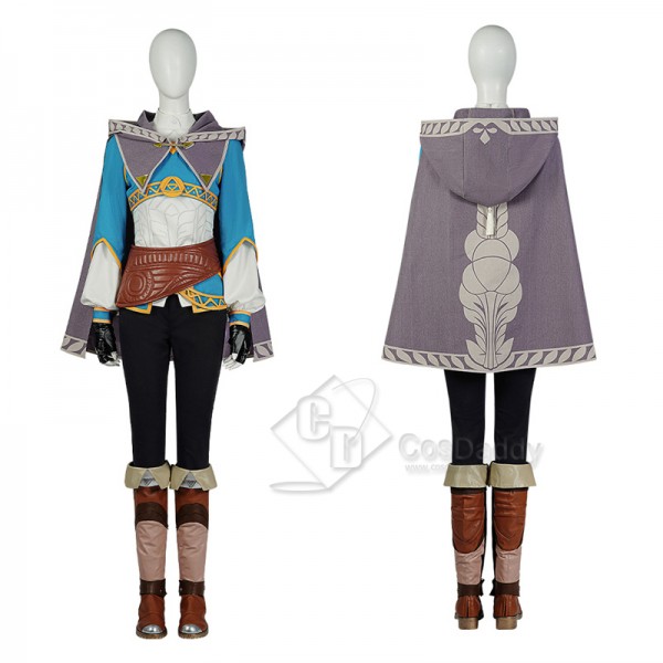 The Legend of Zelda Tears of The Kingdom Princess Zelda Cosplay Costume Suit