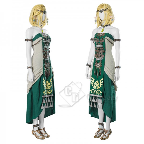 The Legend of Zelda: Tears of the Kingdom Princess Zelda Zonai Dress Cosplay Costume