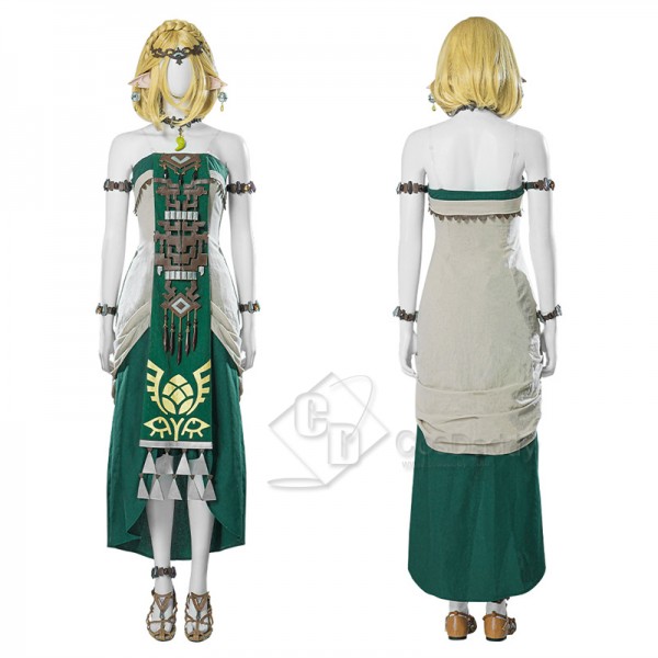 The Legend of Zelda: Tears of the Kingdom Princess Zelda Zonai Dress Cosplay Costume