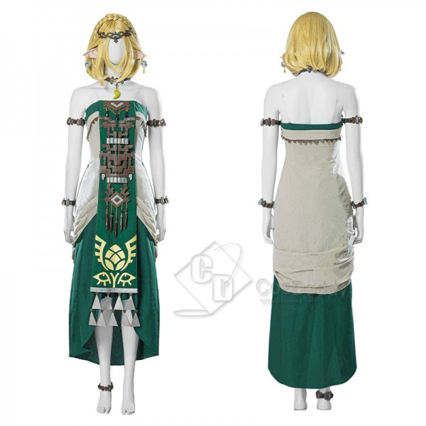 The Legend of Zelda: Tears of the Kingdom Princess Zelda Zonai Dress Cosplay Costume