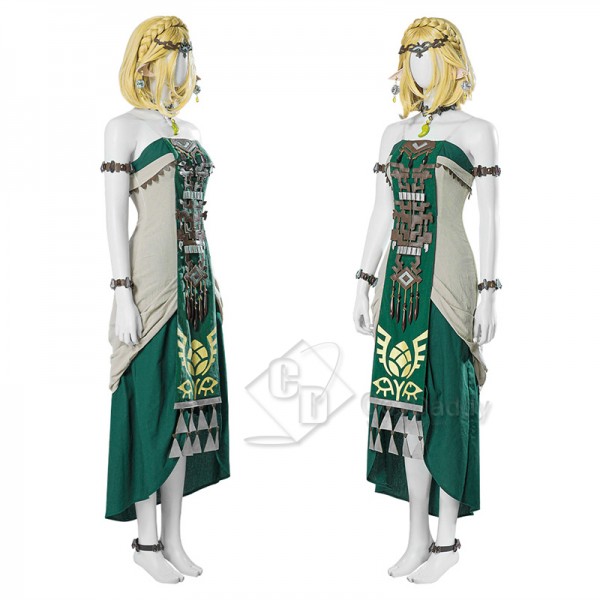 The Legend of Zelda: Tears of the Kingdom Princess Zelda Zonai Dress Cosplay Costume