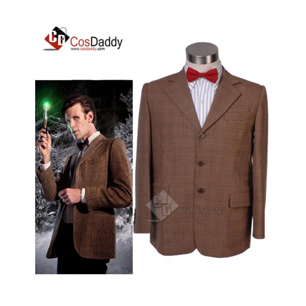 Doctor Who 11th Eleventh Doctor Jacket Suit Cosplay Costume 