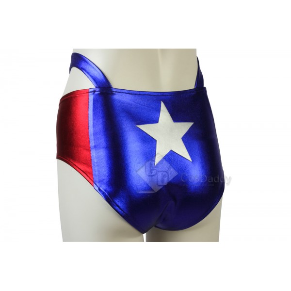 Captain America Girl‘s Sexy Dressing Cosplay Costume