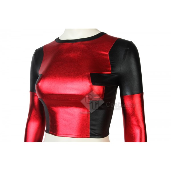 Deadpool Girl‘s Sexy Dressing Round Neck Outfit Cosplay Costume
