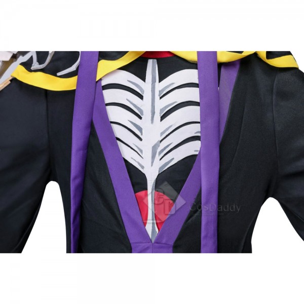 Cosdaddy Overlord Ainz Ooal Gown Cosplay Black Costume 