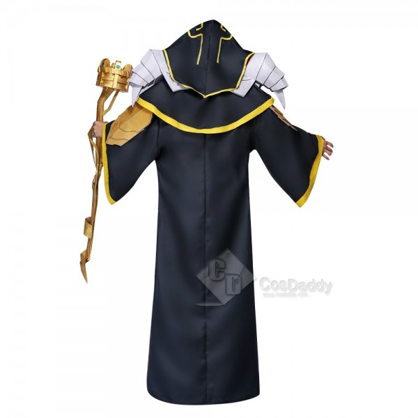 Cosdaddy Overlord Ainz Ooal Gown Cosplay Black Costume 