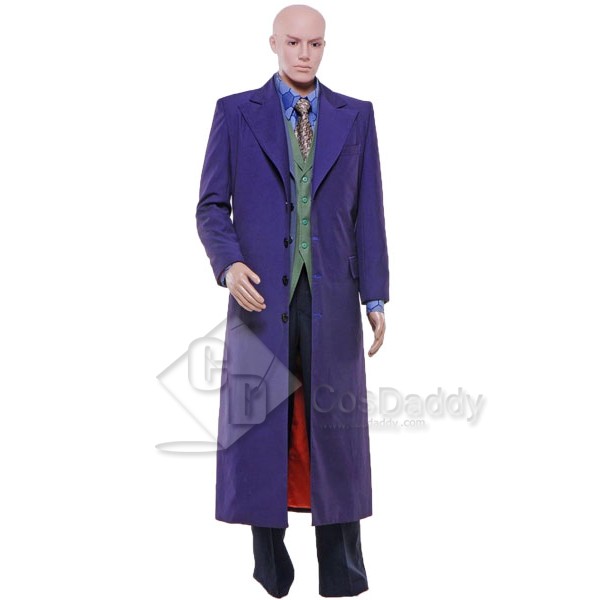 Batman: Dark Knight  Joker Suit Cosplay Costume (Cotton)