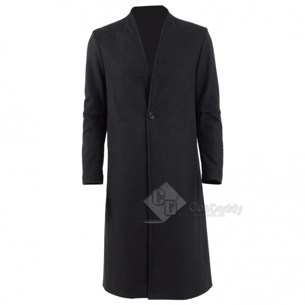 Cosdaddy The Dark Tower  Walter Padick Black Long Trench Coat Cosplay Costume 