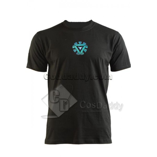 The Avengers Black Sabbath Iron Man Tony Stark T-Shirt Tee Costume 