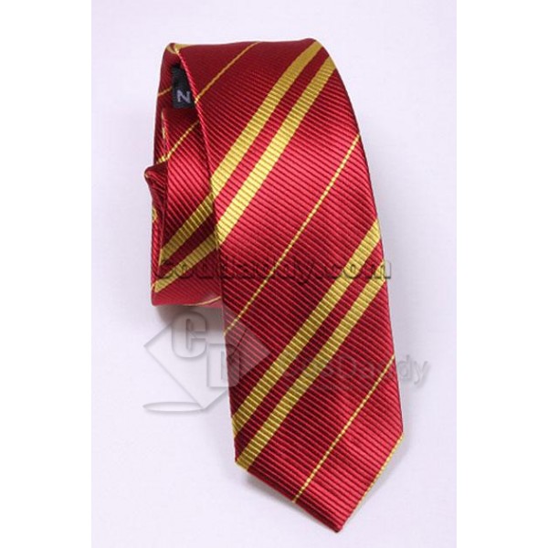 Harry Potter Gryffindor Scarlet & Gold Tie Vintage...