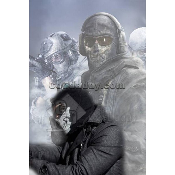 Call Of Duty Modern Warfare 2 Ghost Skull Face Mas...