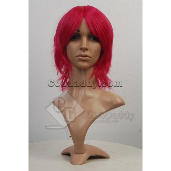 Red Cosplay Wig *Short Layer 34cm Wigs