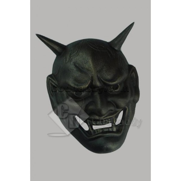 Japanese Traditional Hannya Mask Hanya Black Versi...