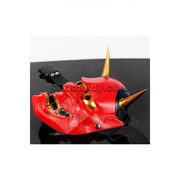 Japanese Traditional Hannya Mask Hanya (Red Versio...