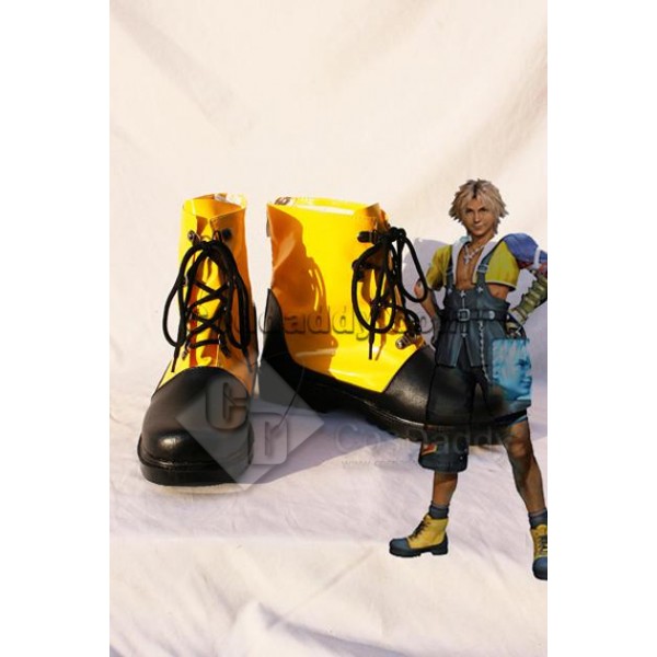 Final Fantasy X Tidus Cosplay Boots Shoes