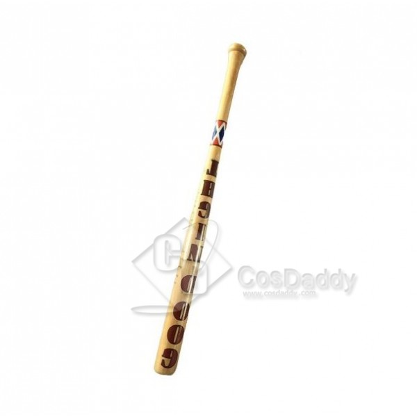 Suicide Squad Harley Quinn Solid Wood Baseball Bat...