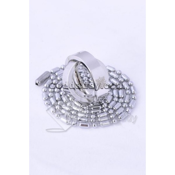 Vampire Knight Logo Double-Ring Pendant Necklace