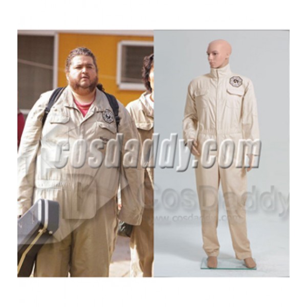 Lost Dharma Initiative Jumpsuit Uniform Cosplay Costume  