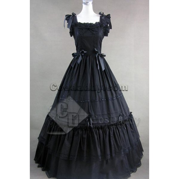 Southern Belle Gothic Lolita Ball Gown Dress Cospl...