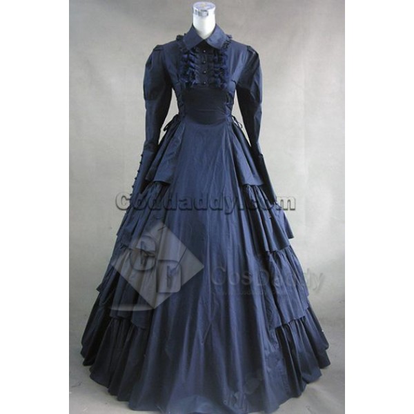 Victorian Gothic Lolita Cosplay Dress Ball Gown Co...