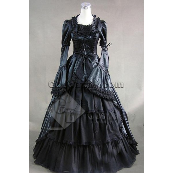 Renaissance Colonial Dress Ball Gown Prom Cosplay ...