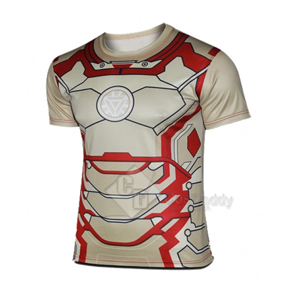 2015 Superhero T shirt Avengers Ironman Tee 