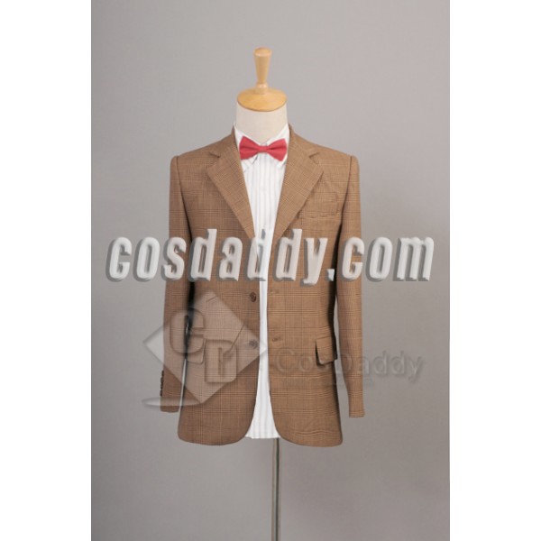 Doctor Who 11th Eleventh Doctor Jacket Suit Cosplay Costume 