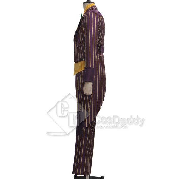 Batman Arkham Asylum Joker Suit Cosplay Costume 